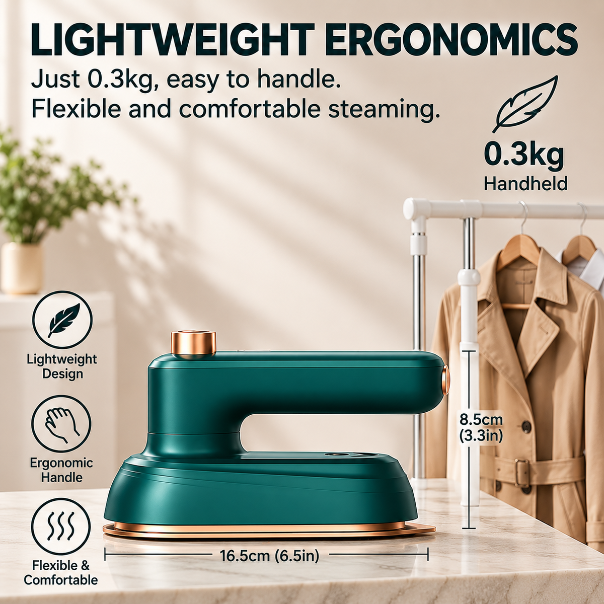 Portable Mini Travel Steam Iron
